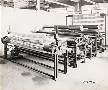 (INDUSTRY--TEXTILES) An archive of four albums with approximately 350 photographs from Parks and Woolson Machine Company, a Vermont fir